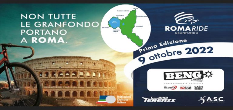 La Granfondo 2022: Anguillara, Bracciano, Trevignano, Mazzano, Calcata, Magliano e Sacrofano – 9 ottobre Granfondo di Roma