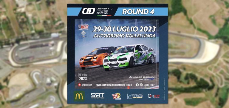 Campionato Italiano Drifting a Vallelunga: 29 e 30 luglio Campionato Italiano Drifting
