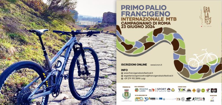Palio Francigeno Internazionale in MTB a Campagnano: 23 giugno 2024 Palio Francigeno Internazionale in MTB a Campagnano